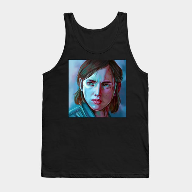 Ellie - The Last of Us 2 Tank Top by artbysavi